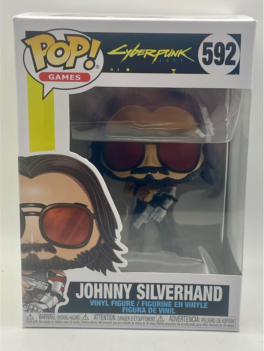 Funko Pop Games Cyberpunk 2077 Johnny Silverhand #592 Vinyl Figure